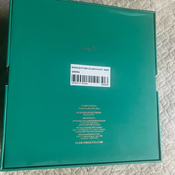 RARE Honey Birdette Jade Bondage Kit - Picture 8 of 10